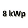 8 Kwp saulės elektrinių komplektai